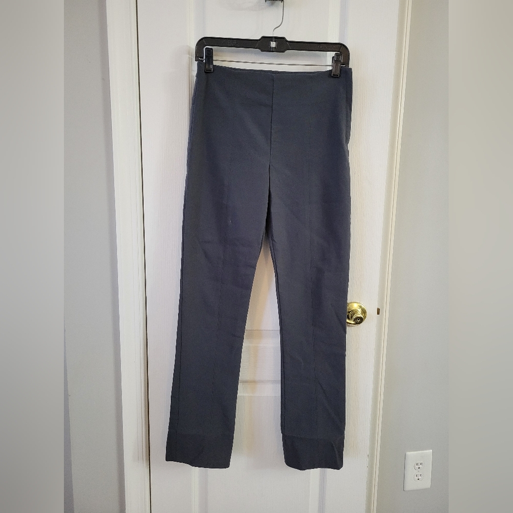 M.M.LaFleur Foster High Rise Side Zip Straight Leg Pant Monaco Size 6 Office